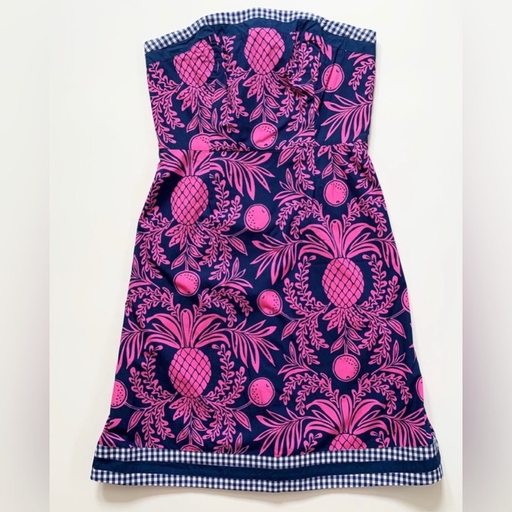 Lilly Pulitzer strapless Bowen Dress